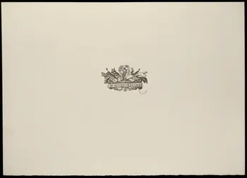 estampe Armoiries sur papier Arches 1969.87.313.1 Photo