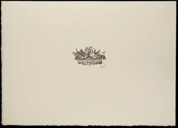 estampe Armoiries sur papier Arches 1969.87.314 Photo