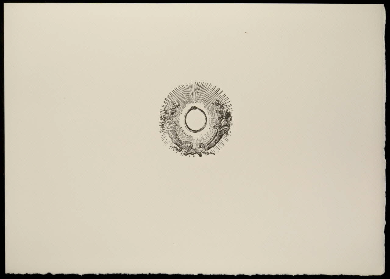 estampe Fleurs en couronne 1969.87.319.2 Photo