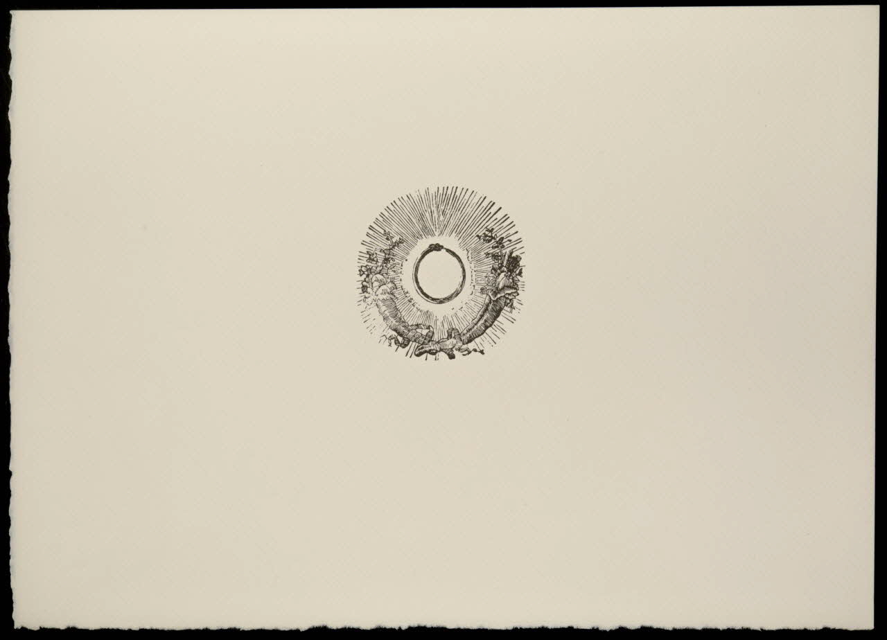 estampe Fleurs en couronne 1969.87.319.3 Photo