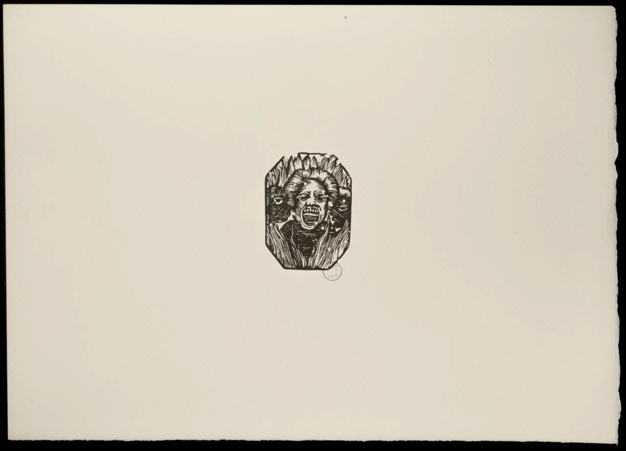 estampe L'homme qui crie 1969.87.321.1 Photo