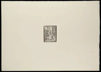 estampe Scène de prière 1969.87.325.2 Photo