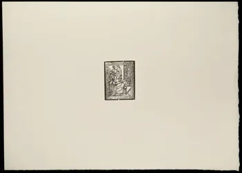 estampe Scène de prière 1969.87.325.3 Photo