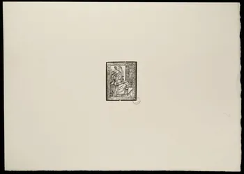 estampe Scène de prière 1969.87.326 Photo