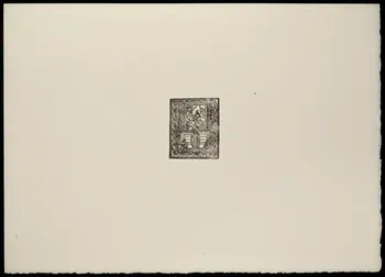 estampe Scène de prière 1969.87.327.2 Photo