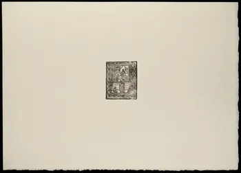 estampe Scène de prière 1969.87.327.3 Photo