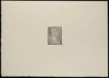 estampe Scène de prière 1969.87.329.1 Photo