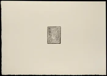 estampe Scène de prière 1969.87.329.3 Photo