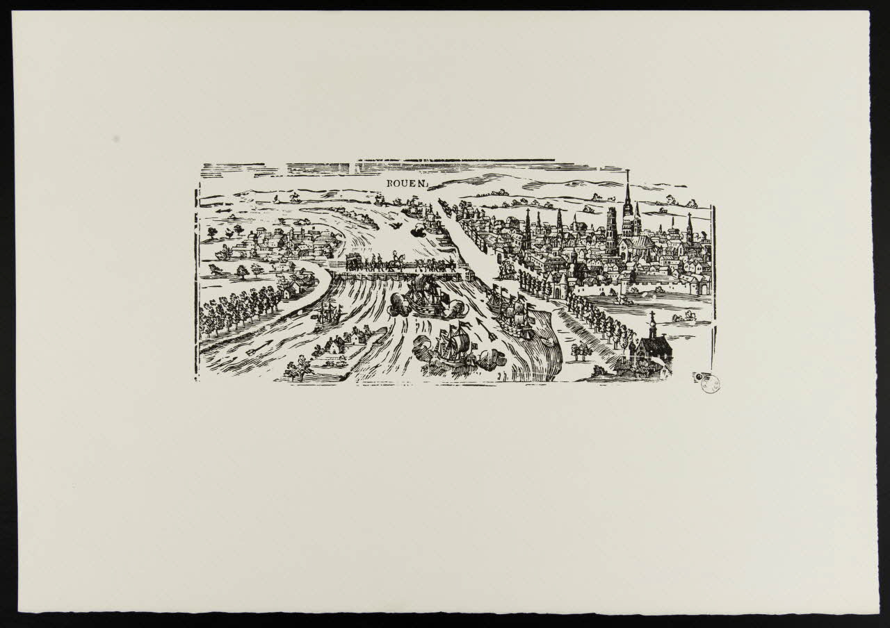 estampe ROUEN 1969.87.33.1 Photo