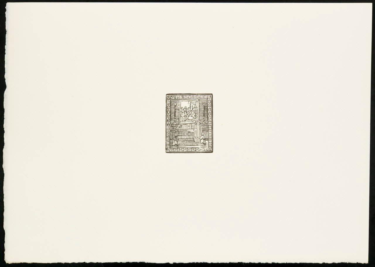 estampe Prières devant l'autel 1969.87.337.3 Photo