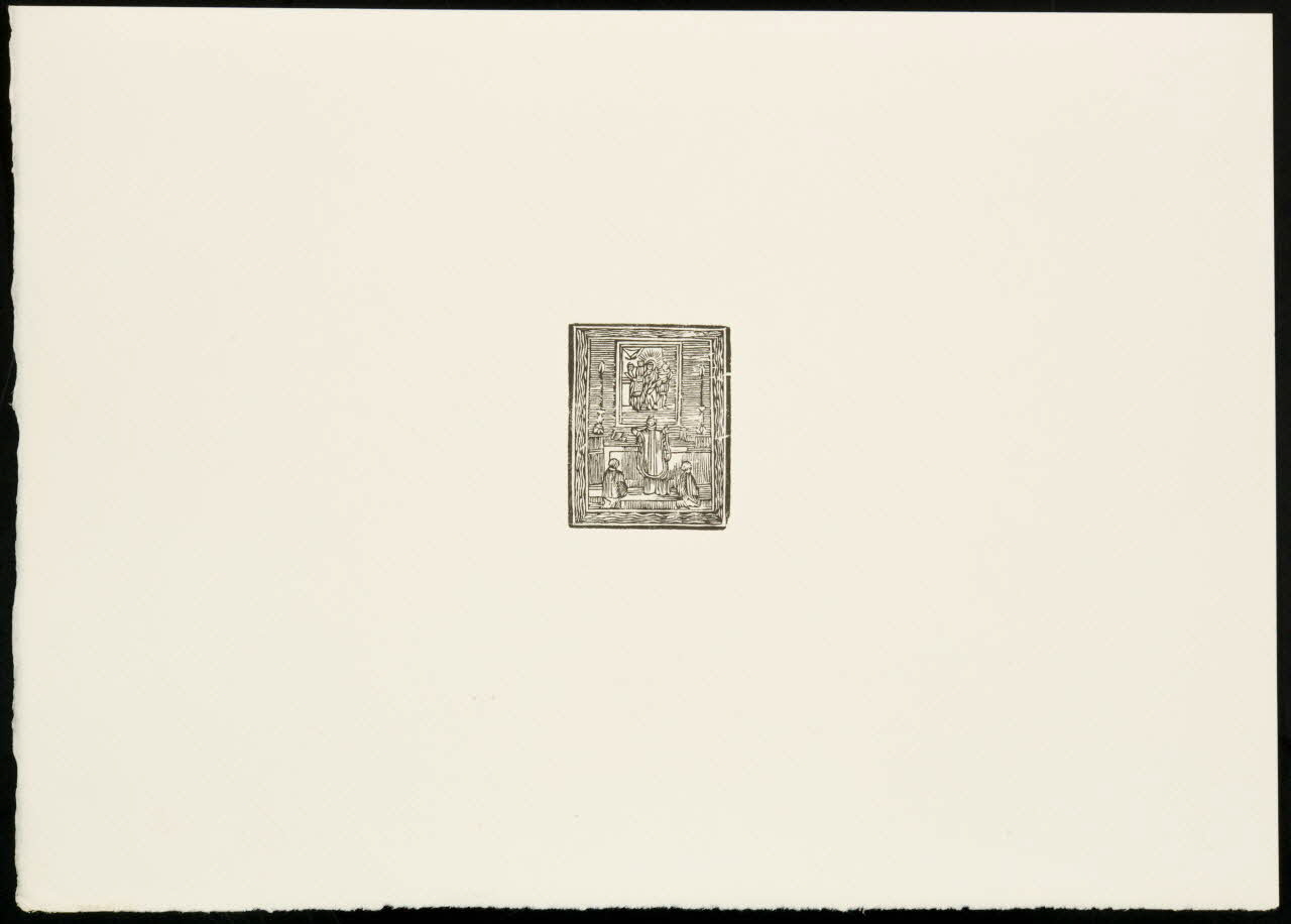 estampe Prêtre et enfants de choeur 1969.87.349.3  Photo