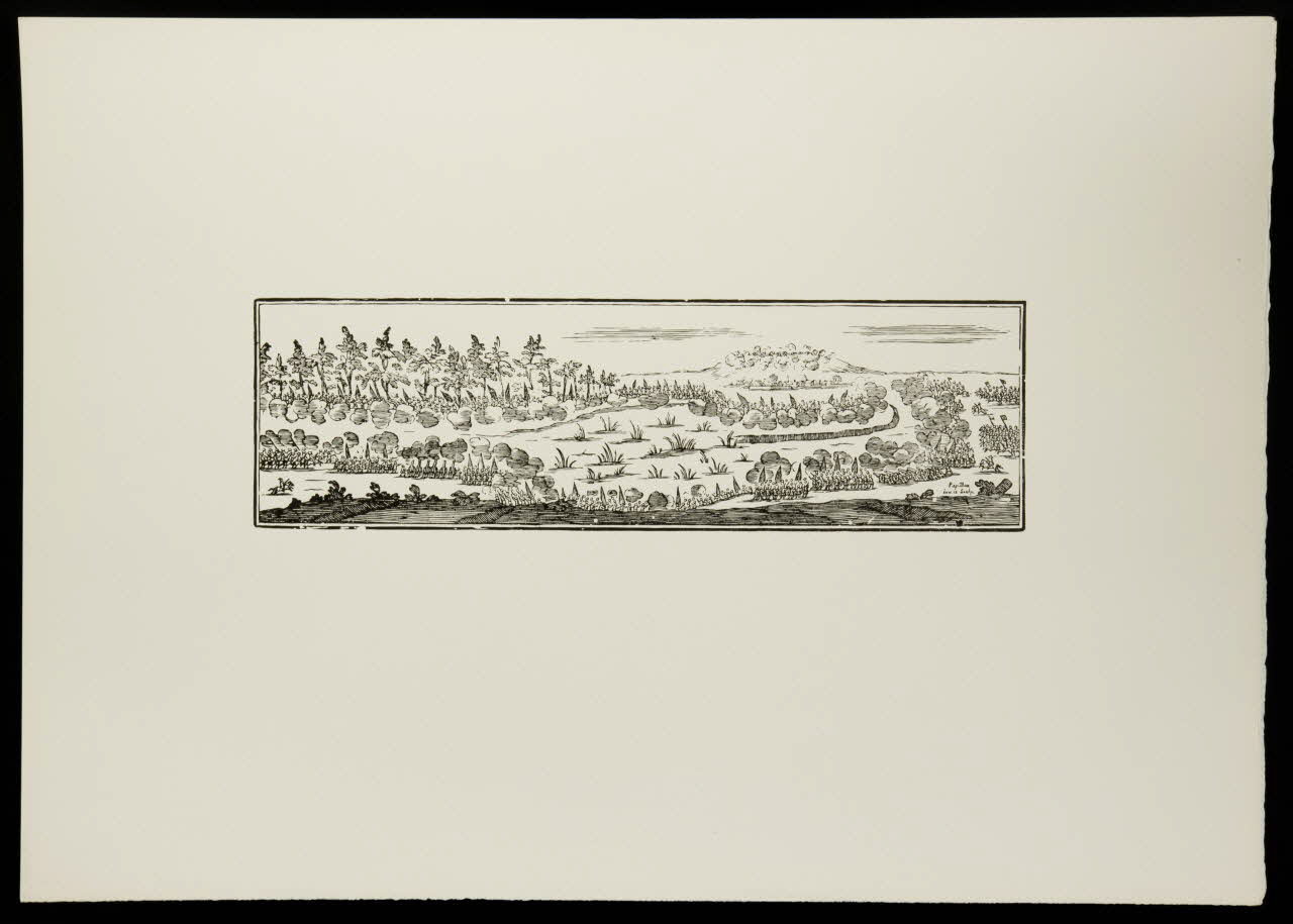 estampe Scène de bataille 1969.87.35.2 Photo