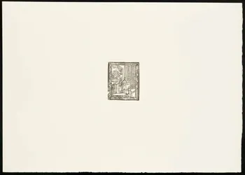 estampe Enfant de choeur et prêtre devant l'autel 1969.87.351.3 Photo