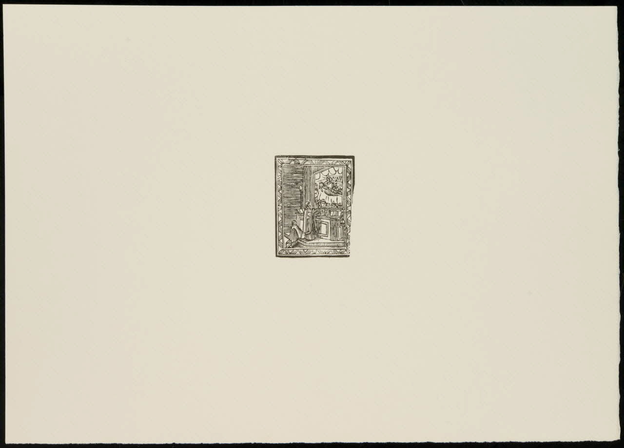 estampe Scène lithurgique 1969.87.357.2 Photo