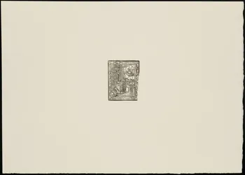 estampe Scène lithurgique 1969.87.357.3 Photo