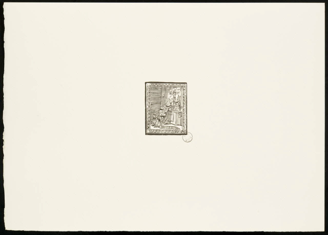 estampe Prêtre et enfants de choeur 1969.87.361.1 Photo