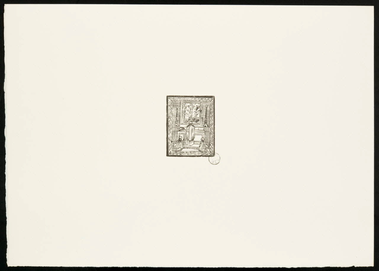 estampe Prêtre et enfants de choeur 1969.87.365.1 Photo