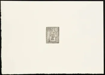 estampe Prêtre et enfant face à l'autel 1969.87.367.3 Photo