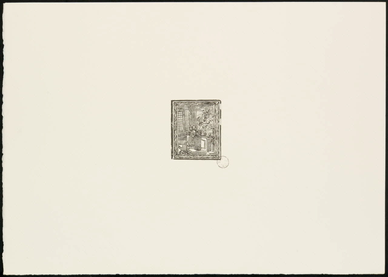 estampe Prière devant l'autel 1969.87.371.1 Photo