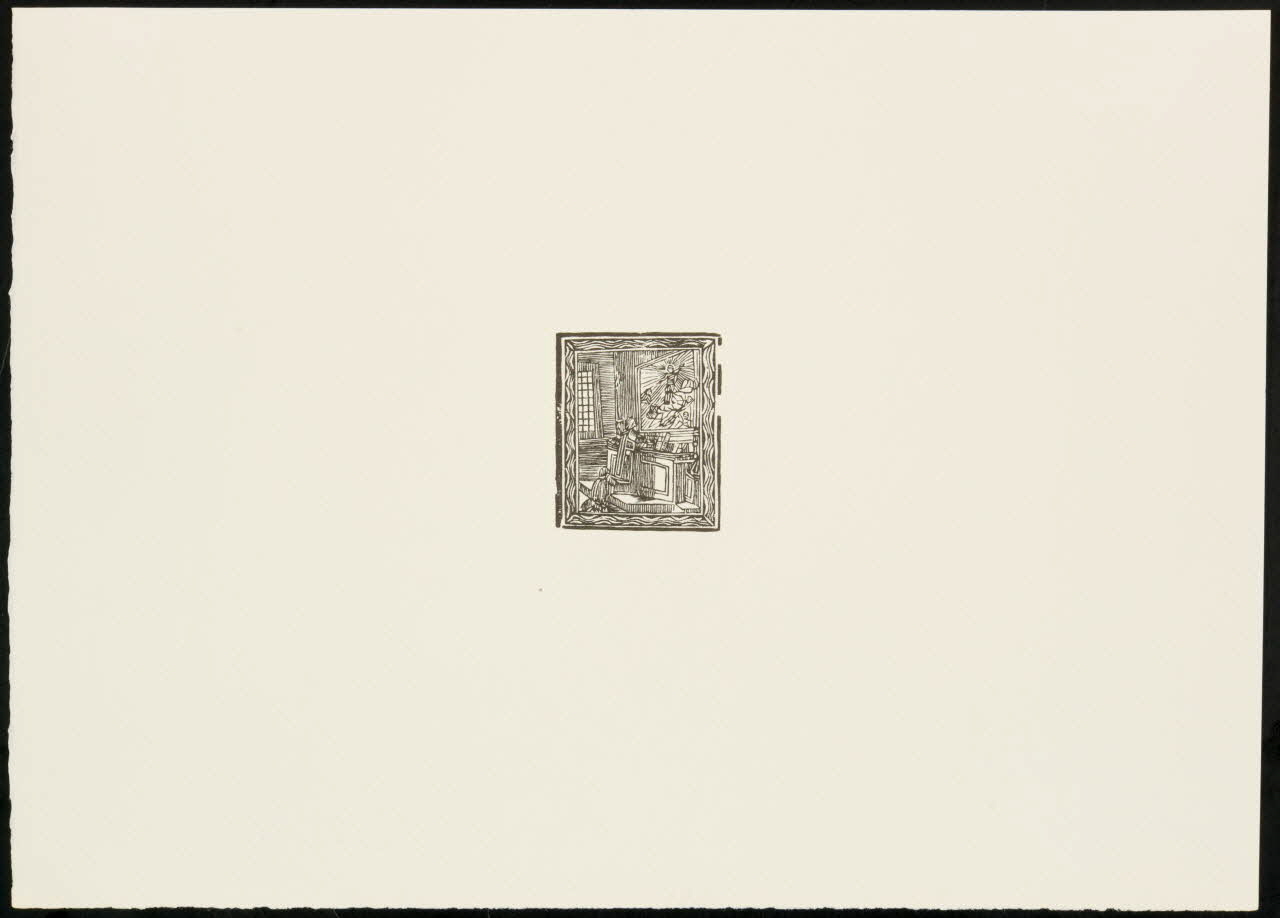 estampe Prière devant l'autel 1969.87.371.2 Photo