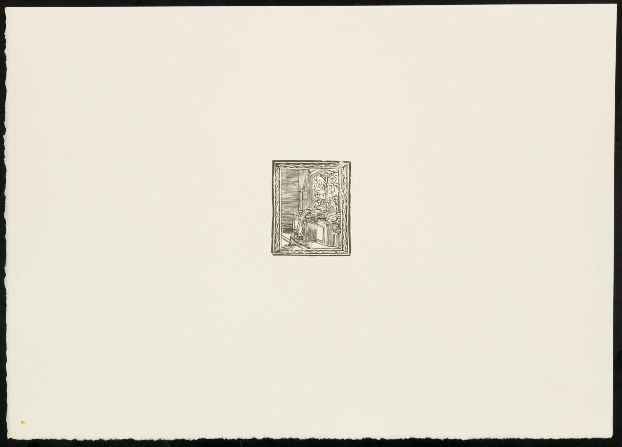 estampe Prière devant l'autel 1969.87.373.2 Photo