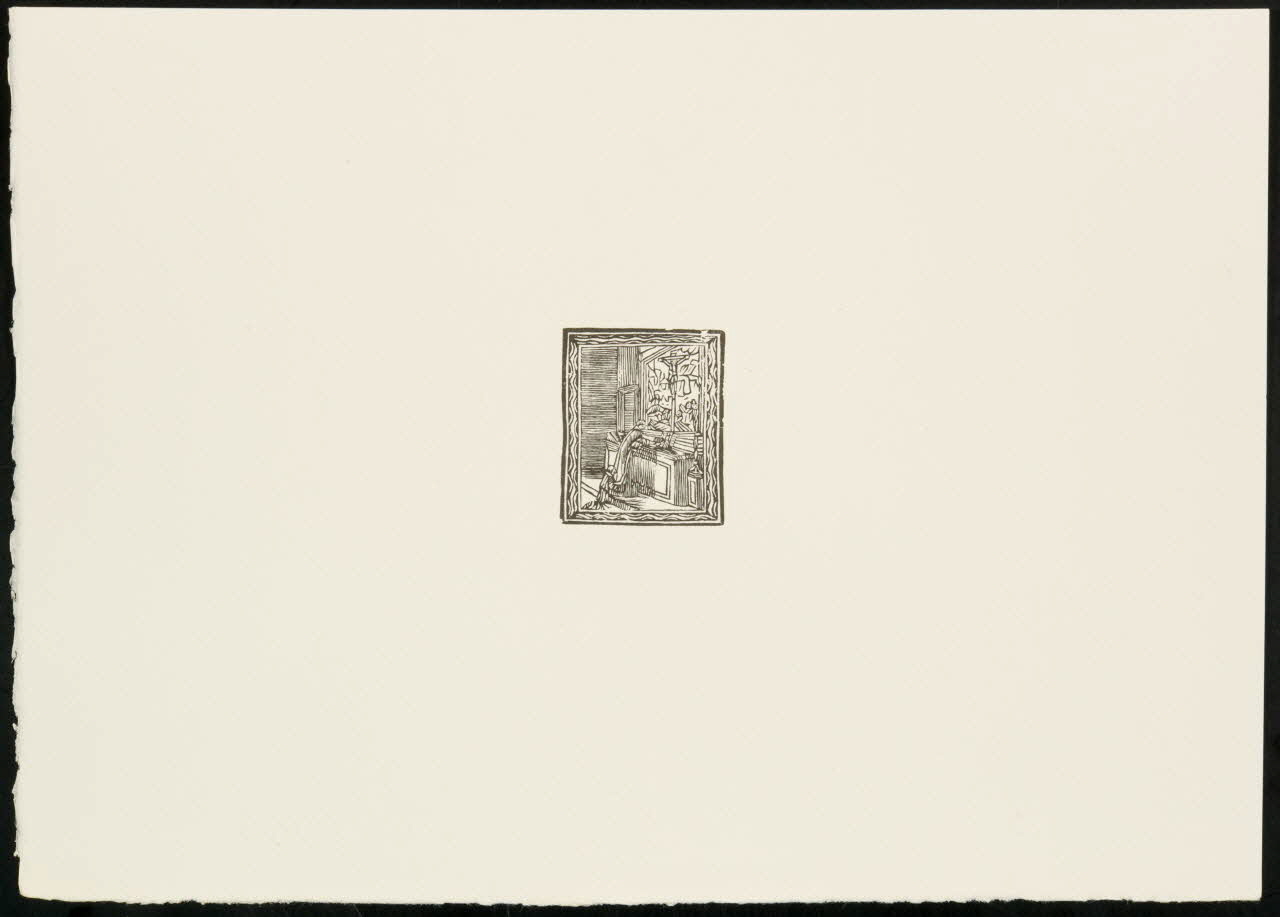 estampe Prière devant l'autel 1969.87.373.3 Photo