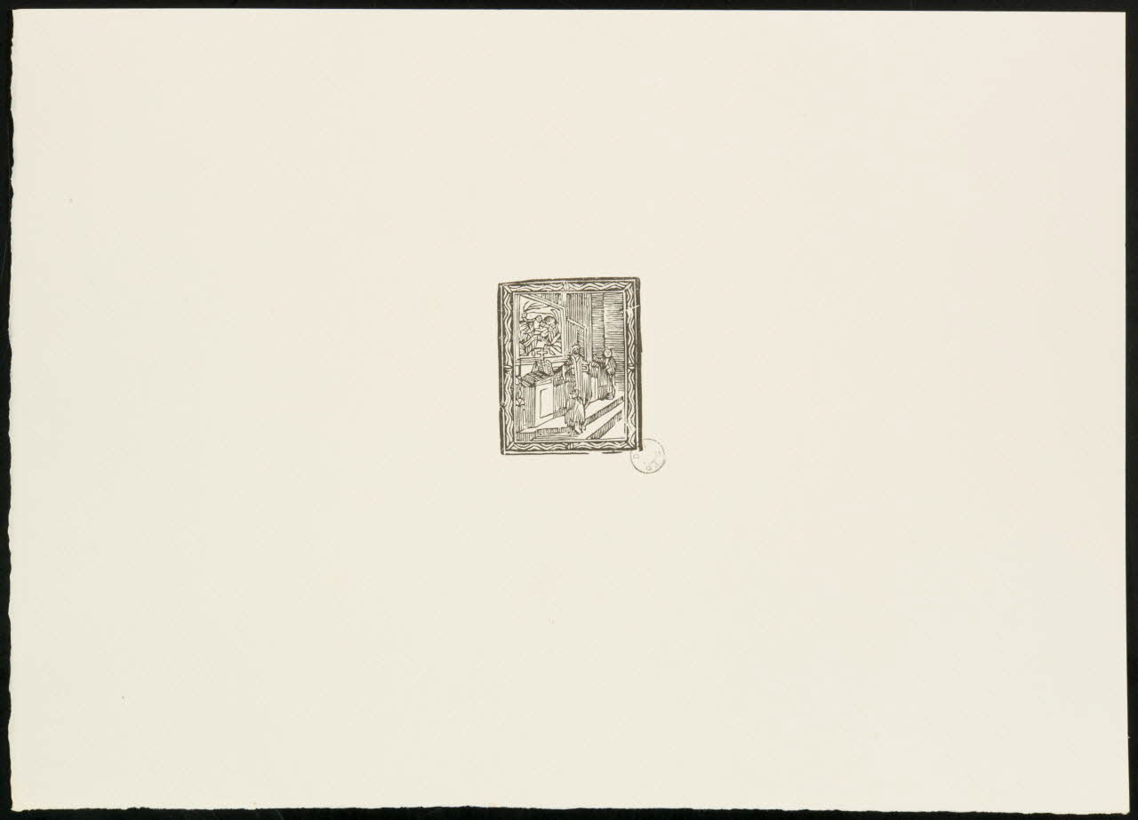 estampe Scène de prière 1969.87.377.1 Photo