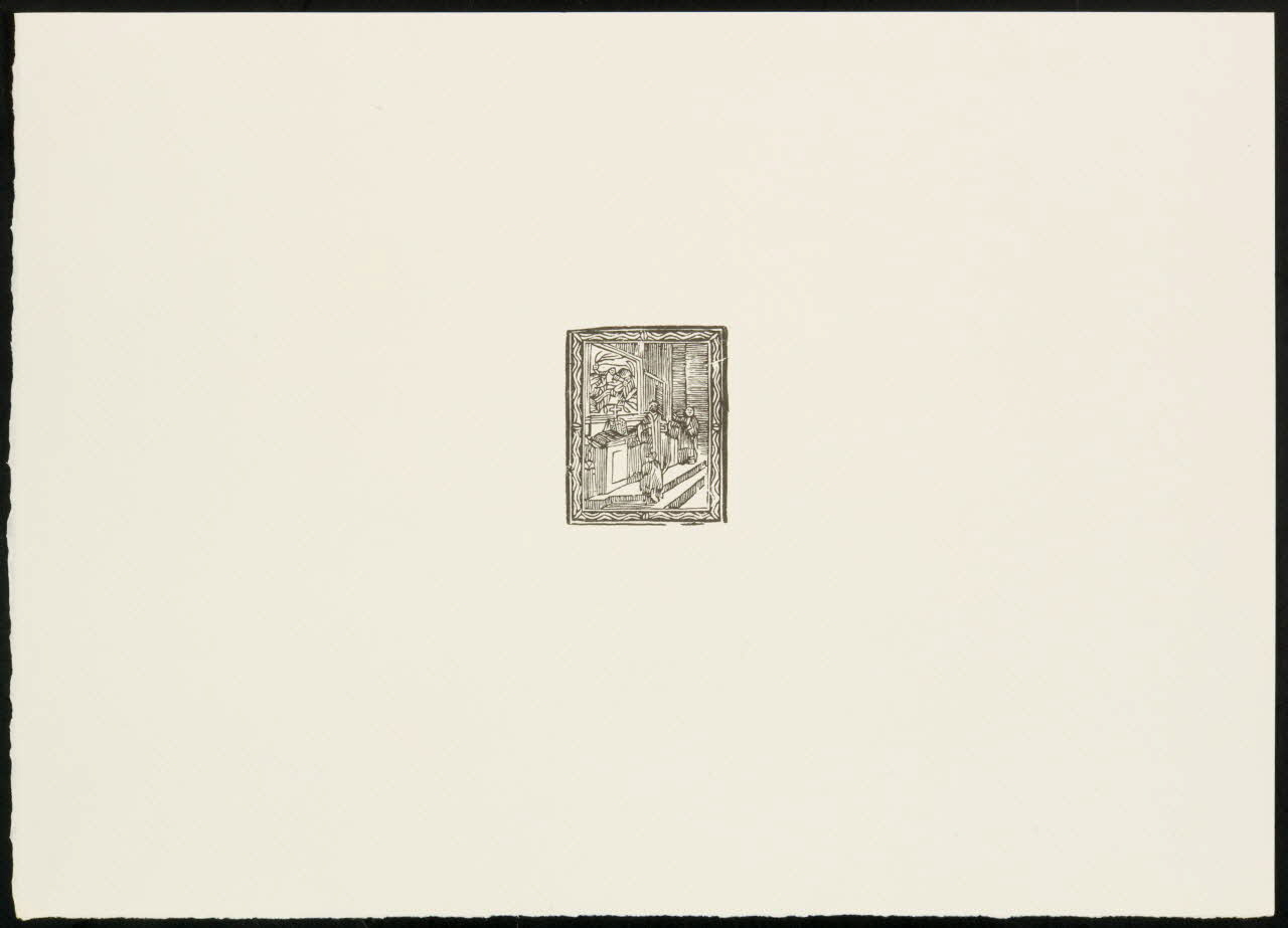 estampe Scène de prière 1969.87.377.2 Photo