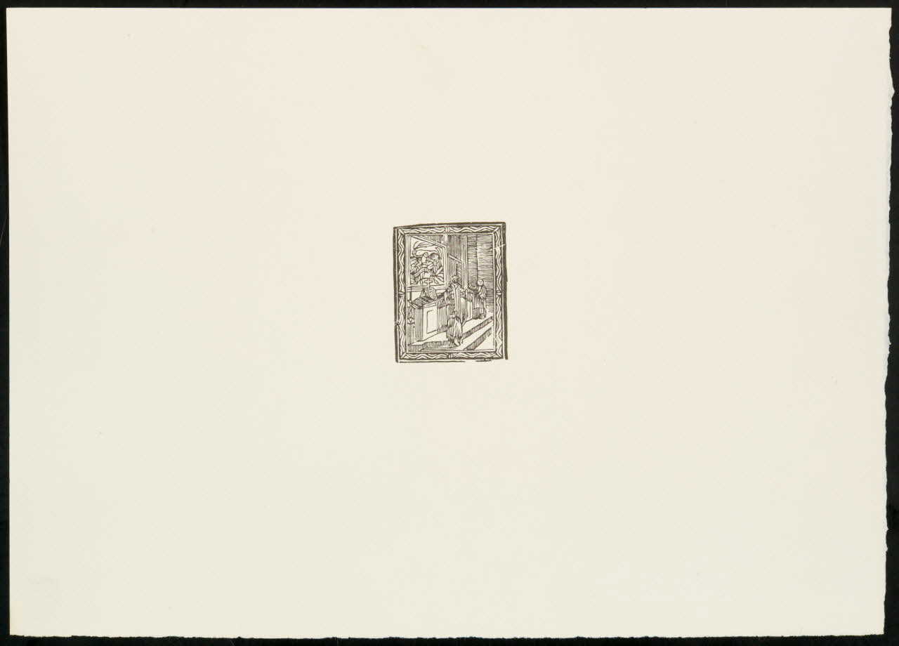 estampe Scène de prière 1969.87.377.3 Photo