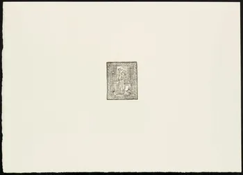 estampe Prière devant l'autel 1969.87.379.2 Photo