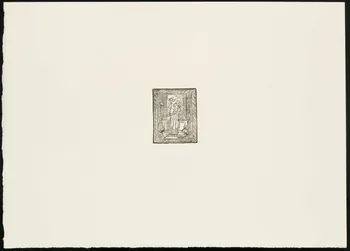estampe Prière devant l'autel 1969.87.379.3 Photo