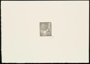 estampe Scène de prière 1969.87.381.1 Photo
