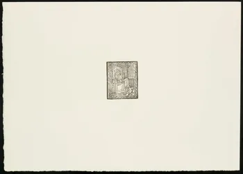 estampe Scène de prière 1969.87.381.2 Photo