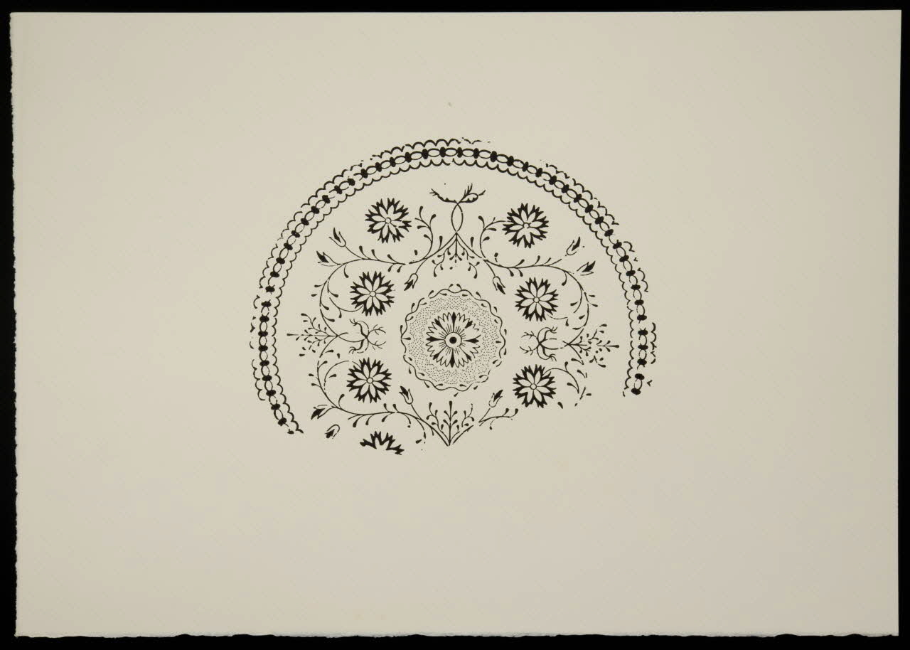 estampe Motifs végétaux ornementaux 1969.87.389.2 Photo