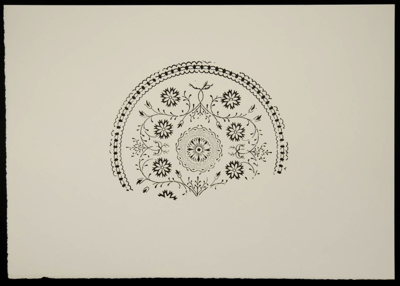 estampe Motifs végétaux ornementaux 1969.87.389.3 Photo