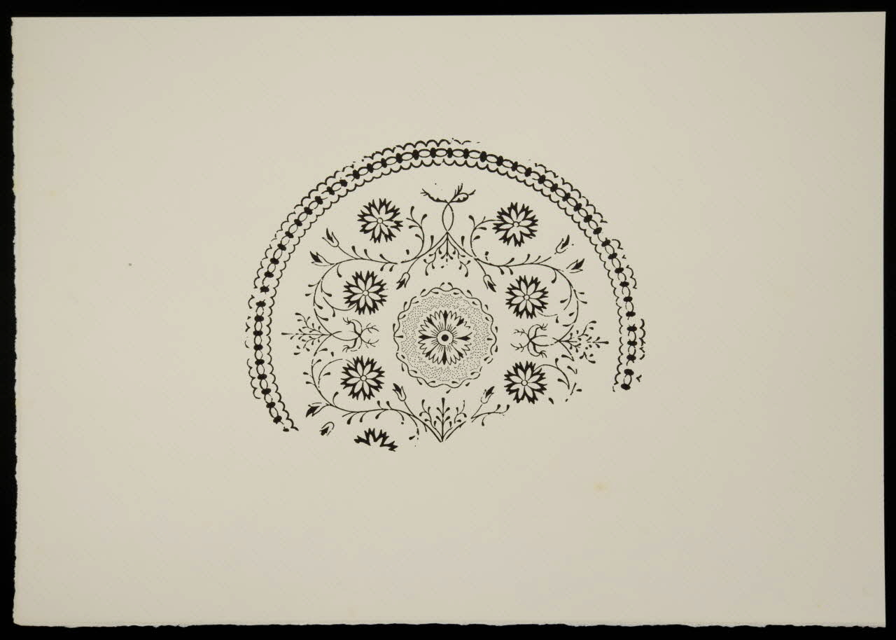 estampe Motifs végétaux ornementaux 1969.87.389.4 Photo