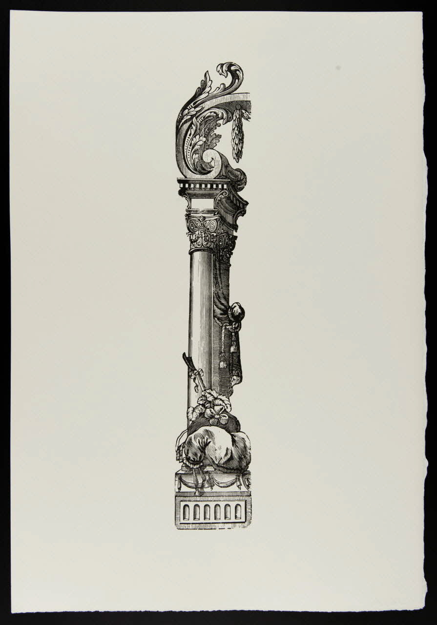 estampe Colonne avec élément d'architecture ornementale 1969.87.409.2 Photo