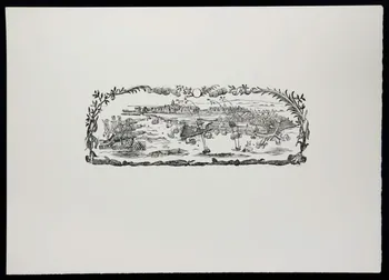 estampe Bombardement d'une ville 1969.87.41.3 Photo