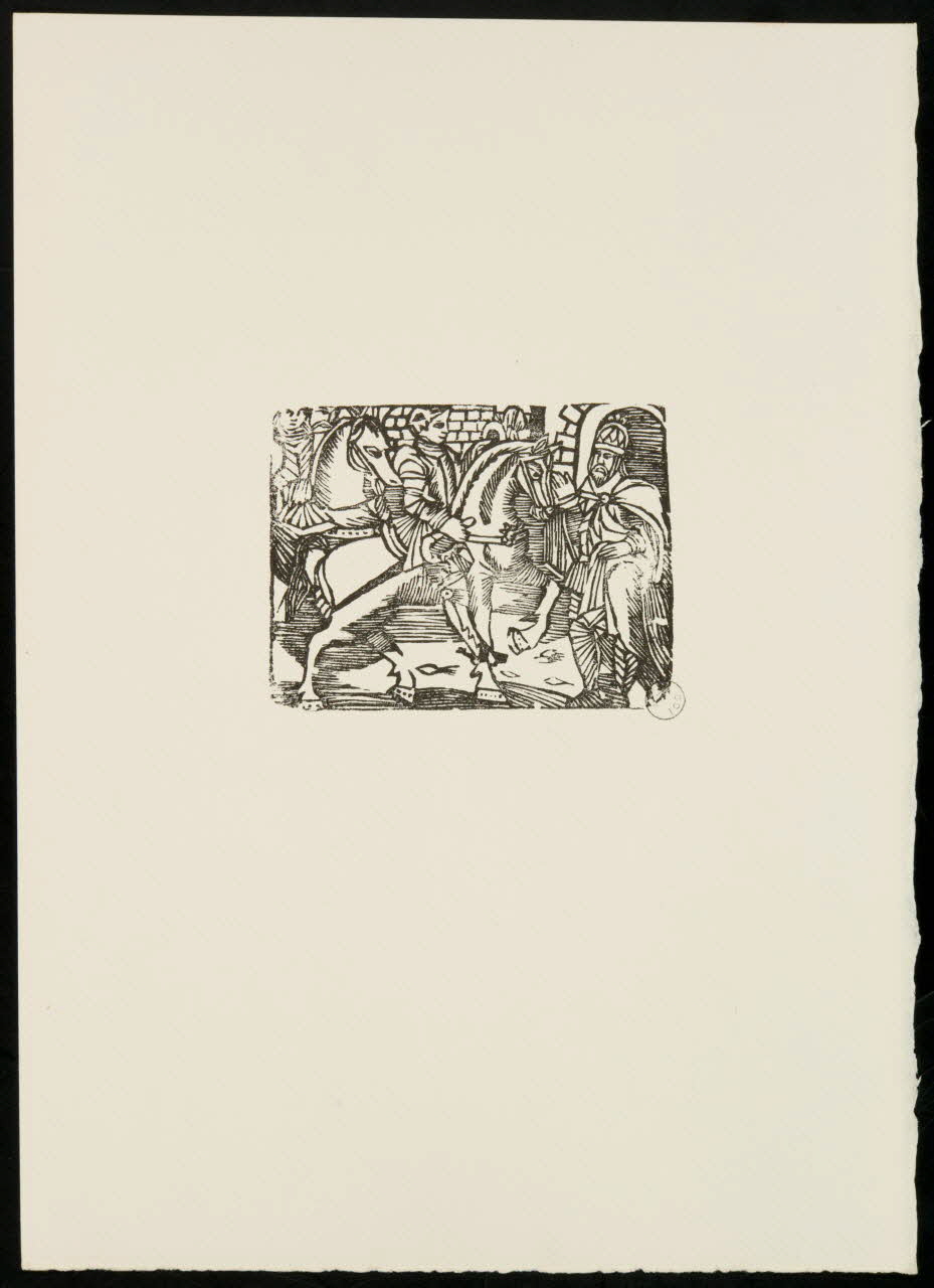 estampe Cavaliers 1969.87.413.1 Photo