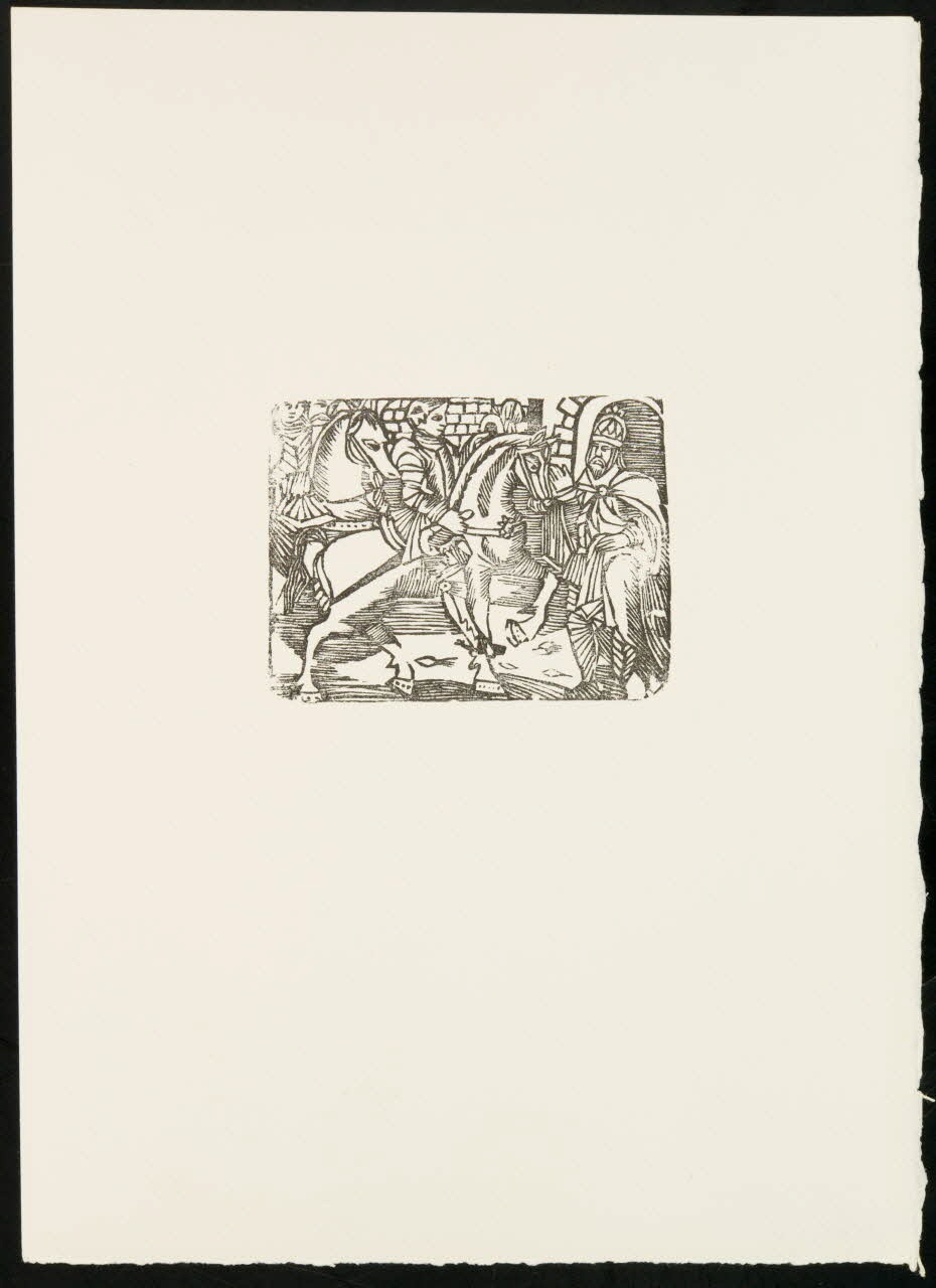 estampe Cavaliers 1969.87.413.2 Photo