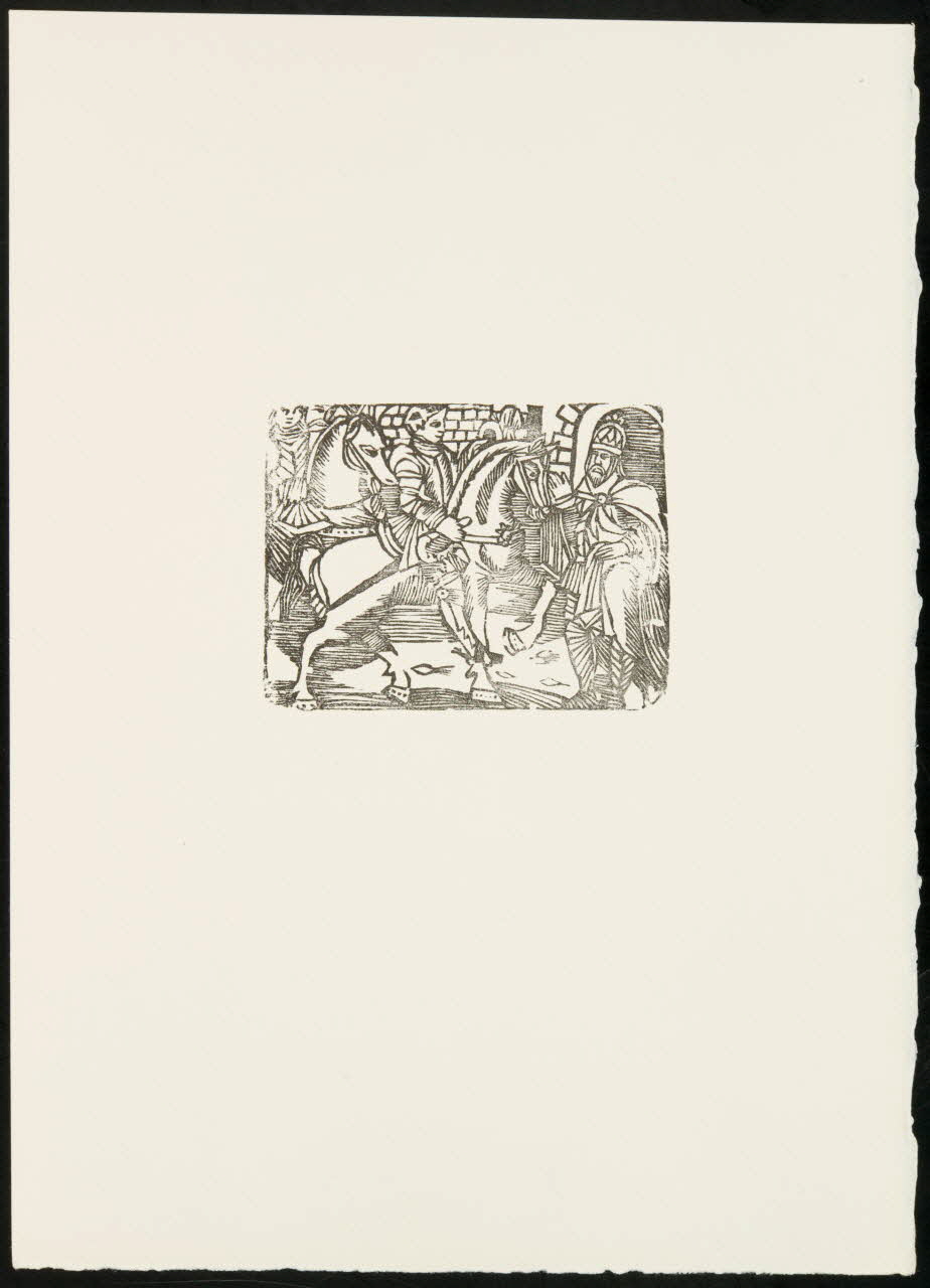 estampe Cavaliers 1969.87.413.3 Photo