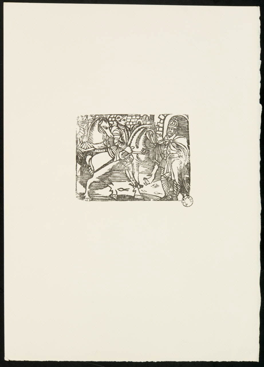 estampe Cavaliers 1969.87.414 Photo