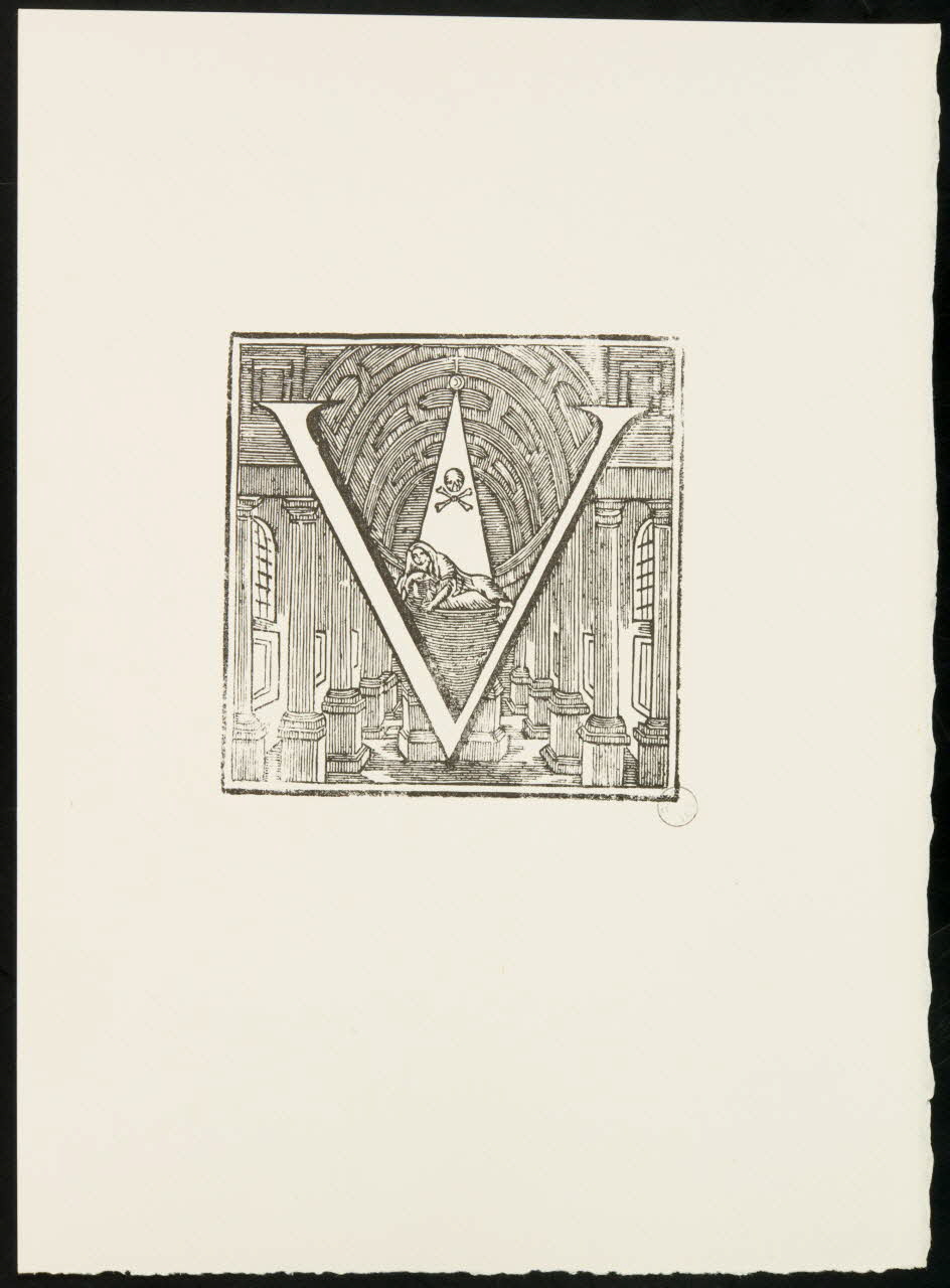 estampe Scène d'intérieur d'église 1969.87.415.1 Photo