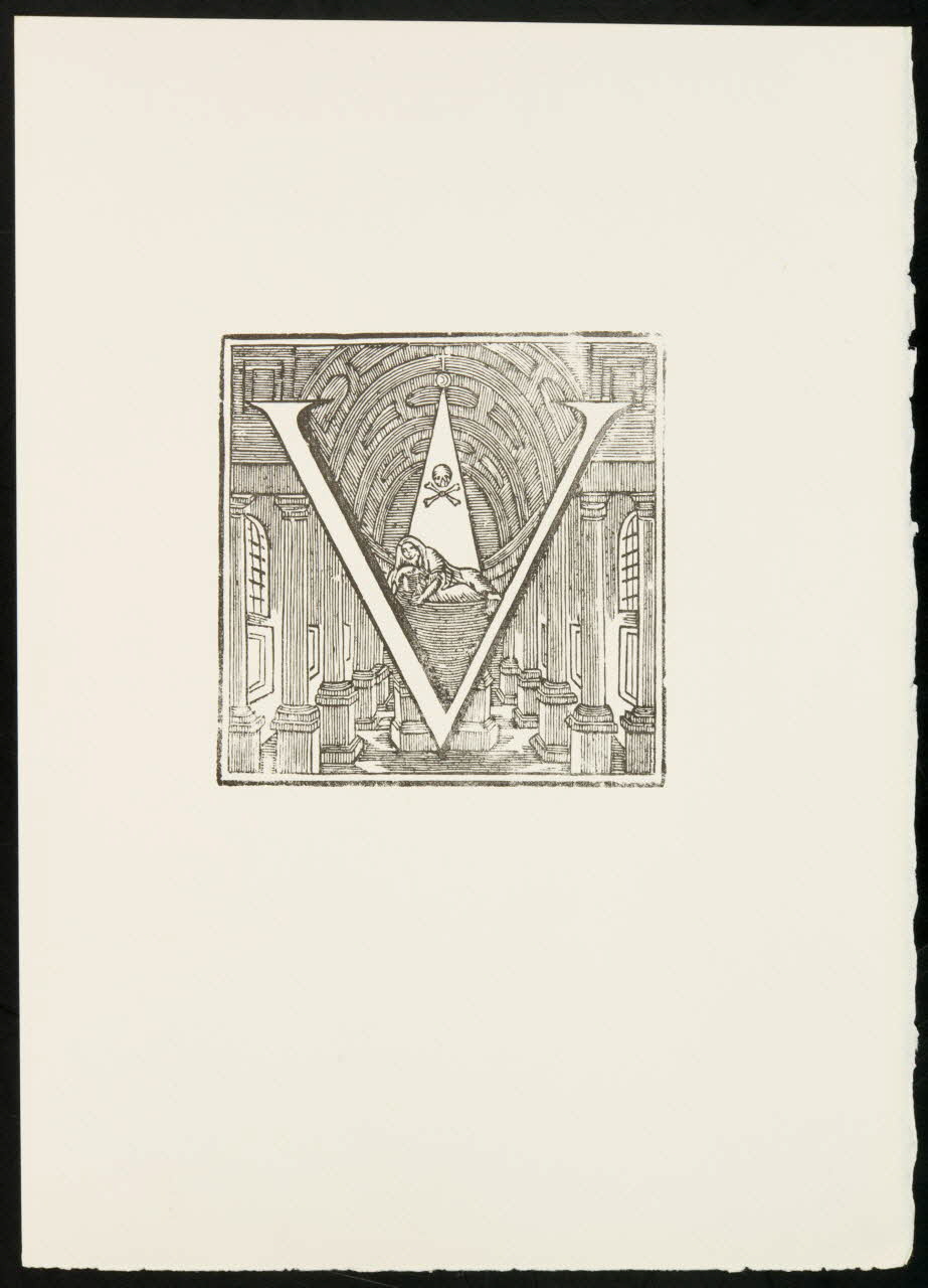 estampe Scène d'intérieur d'église 1969.87.415.2 Photo