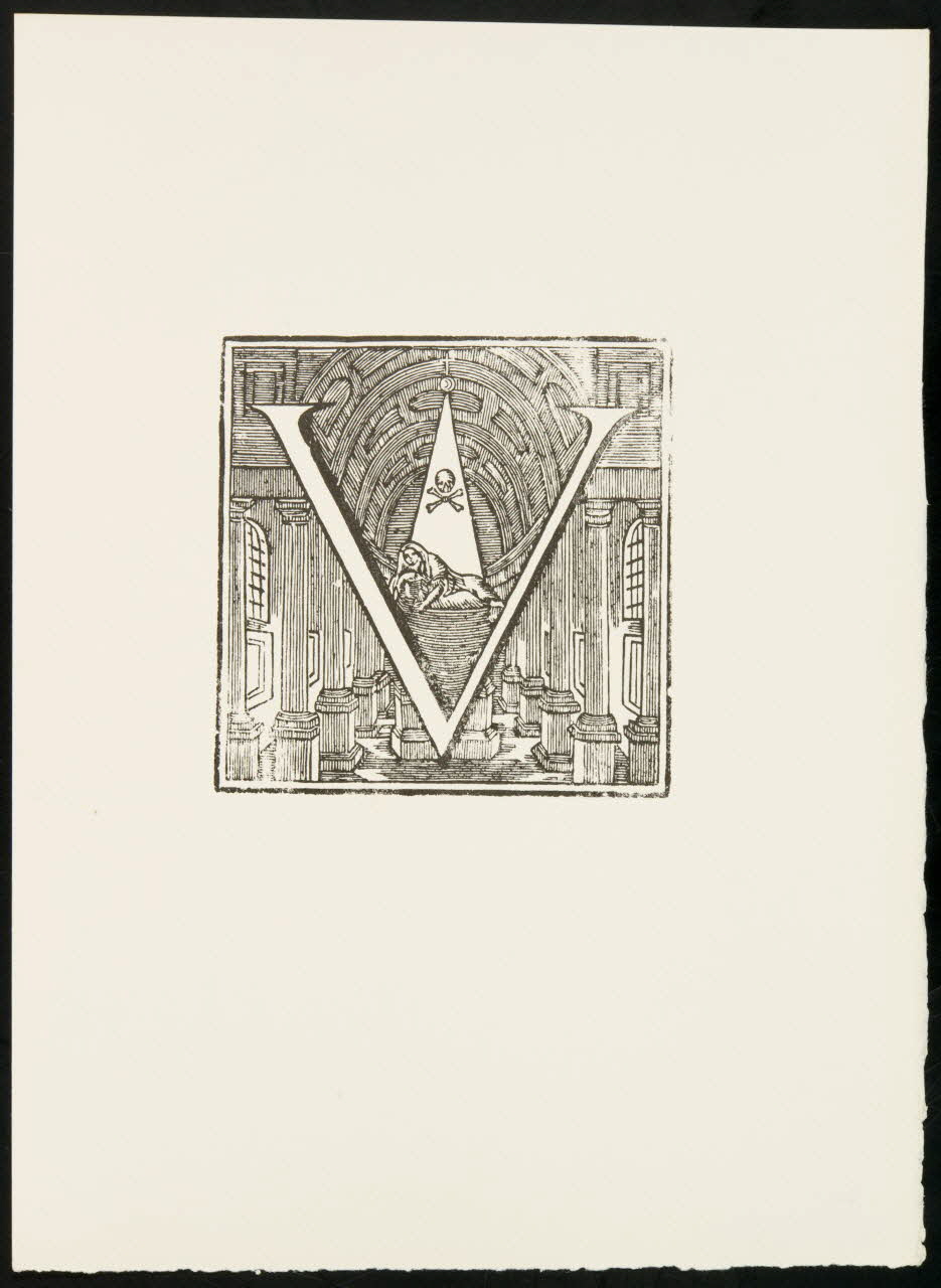 estampe Scène d'intérieur d'église 1969.87.415.3 Photo