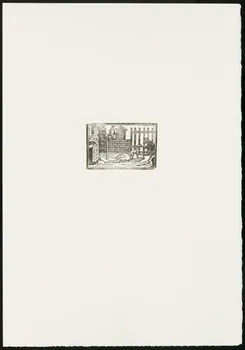 estampe Cour campagnarde 1969.87.419.3  Photo