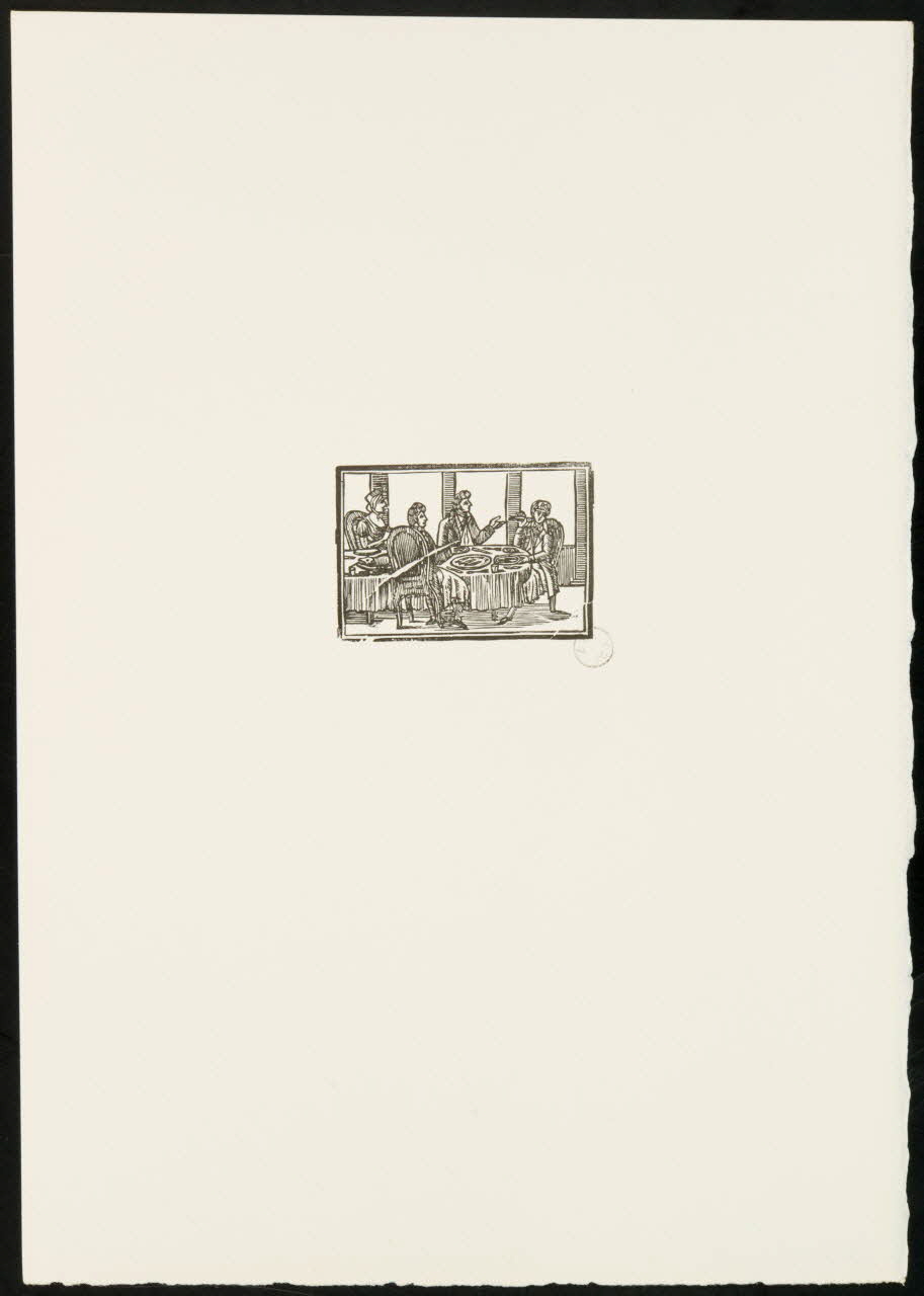 estampe Repas 1969.87.423.1 Photo