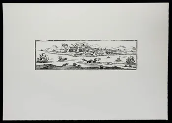 estampe Bombardement d'une ville 1969.87.43.2 Photo