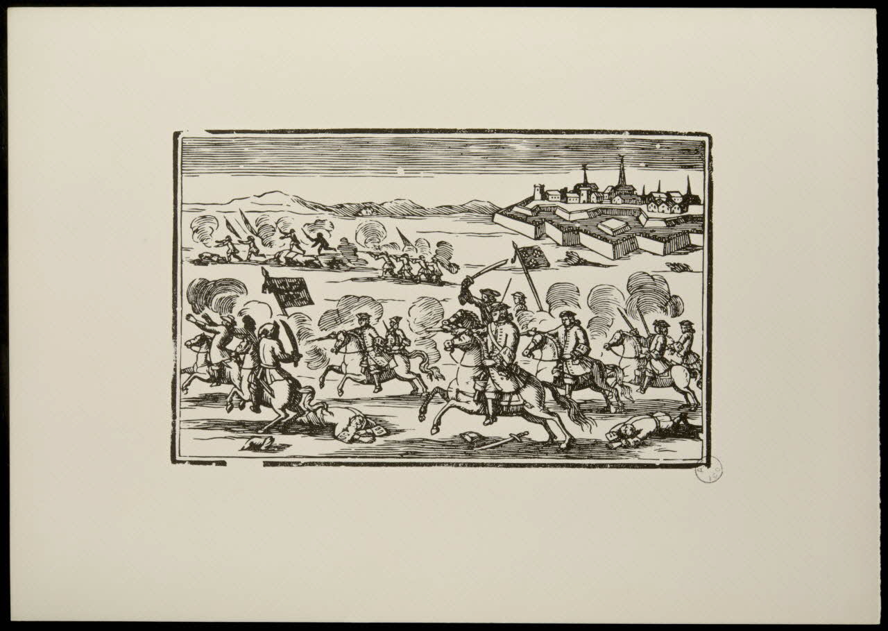 estampe Scène de combats 1969.87.45.1 Photo