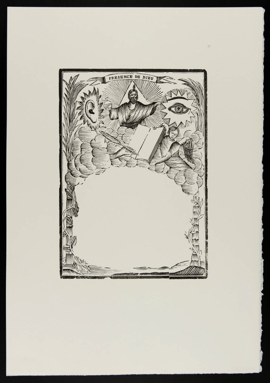 estampe PRESENCE DE DIEU 1969.87.459.3 Photo